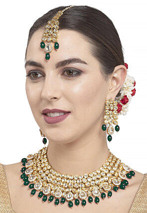 Kundan Choker Necklace Set