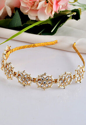 Kundan Hair Band