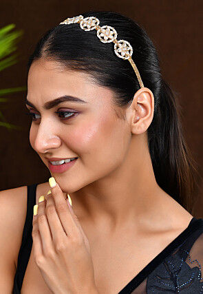 Kundan Hair Band