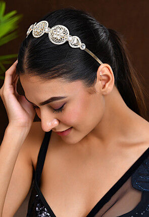 Kundan Hair Band