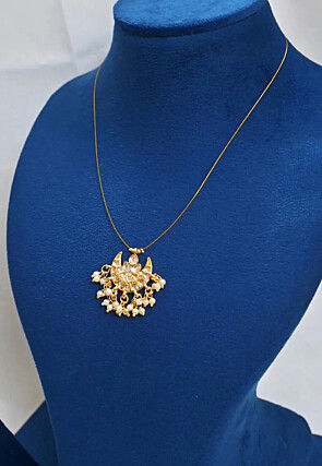 Kundan Invisible Chain Necklace