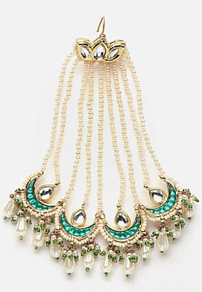 Blue Maang Tikka Indian Jewelry Buy Designer Jewelry Set for Women Online Utsav Fashion
