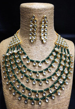 Kundan Layered Necklace Set