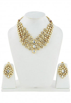Kundan Layered Necklace Set