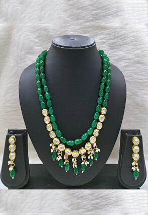 Kundan Layered Necklace Set