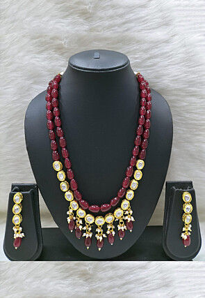 Kundan Layered Necklace Set