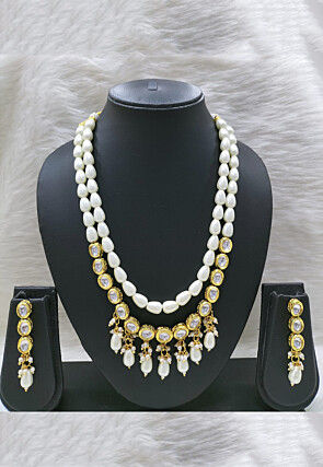 Kundan Layered Necklace Set
