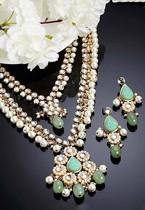 Kundan Layered Necklace Set