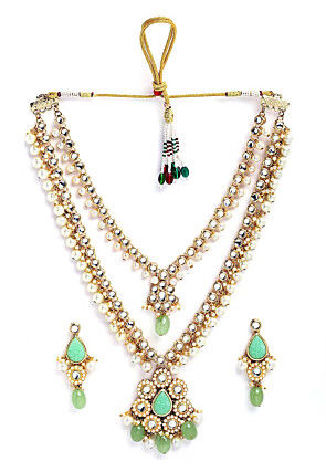 Kundan Layered Necklace Set