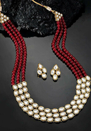 Kundan Layered Necklace Set