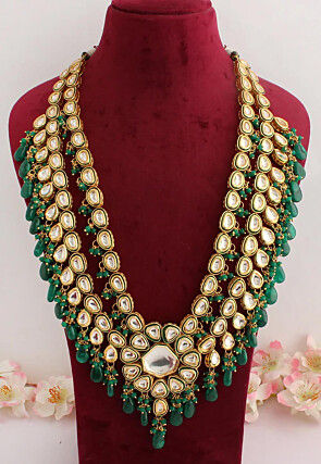 Kundan Long Necklace