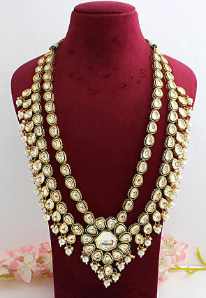 Kundan Long Necklace