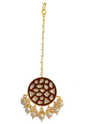 Kundan Maang Tikka