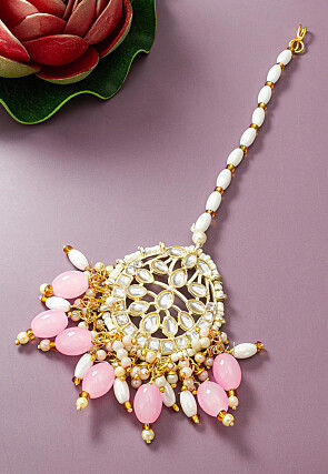 Pink Maang Tikka Buy Trendy Designs of Maang Tikka Online For