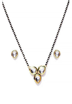 Kundan Mangalsutra Set