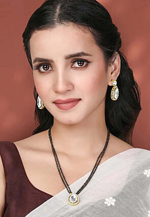 Kundan Mangalsutra Set