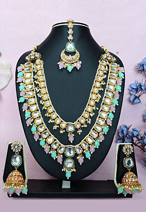 Kundan Layered Necklace Set