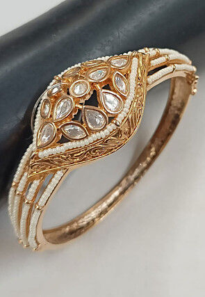 Kundan Openable Bracelet
