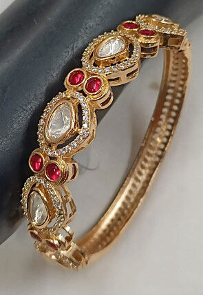 Kundan Openable Bracelet