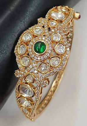 Kundan Openable Bracelet