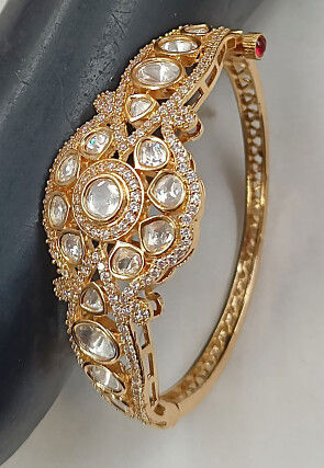 Kundan Openable Bracelet