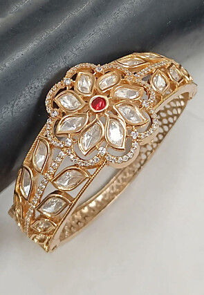 Kundan Openable Bracelet