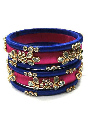 Kundan Studded Bangle Set