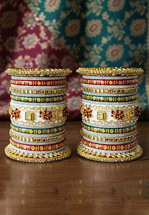 Kundan Studded Bridal Choora Set