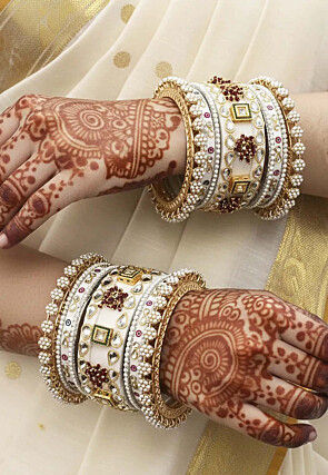 Kundan Studded Choora Set