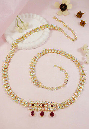 Kundan  Waist Chain