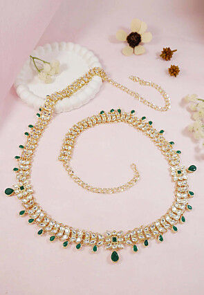 Kundan  Waist Chain