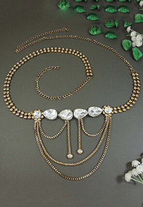 Stone Studded Waist Chain