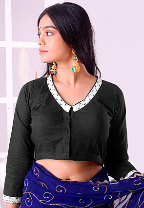 Black Lace Blouse Designs Buy Latest Readymade Saree Blouses Online