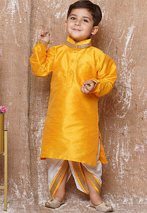 Yellow dress for boys hotsell