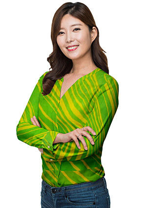 Leheriya Georgette Front Open Shirt Top in Green and Yellow