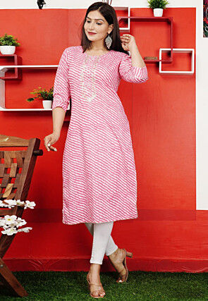 Readymade Sabhyata Blue and Red Soft Rayon Cotton Kurti | Red kurti,  Chiffon fabric, Legging bottoms