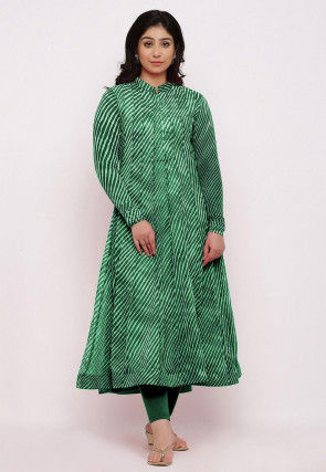 Buy Blue Kurta And Palazzo Georgette Leheriya Kurta Lining Cotton & Set For  Women by Inara Jaipur Online at Aza Fashions.