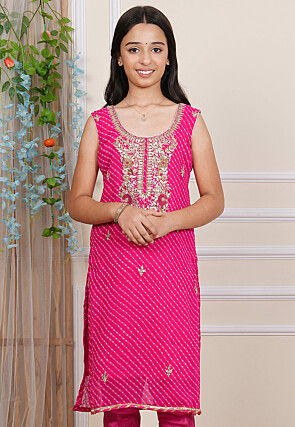 Girl Kurtas Indian Kids Wear Buy Ethnic Dresses and Clothing for Boys Girls