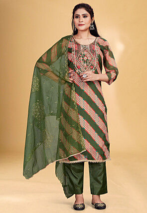 Organdy salwar suit cheap