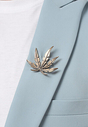 Majestic Maple Metallic Brooch