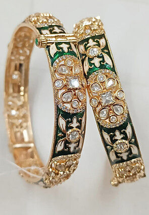 Meenakari Openable Bangle Pair
