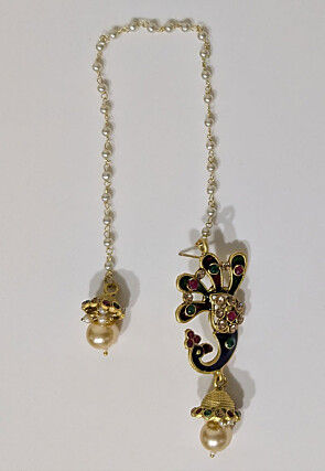 Meenakari Jhumka Style Earrings