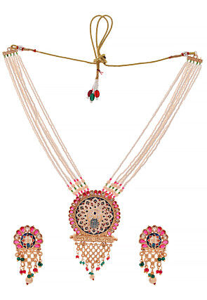 Meenakari Necklace Set