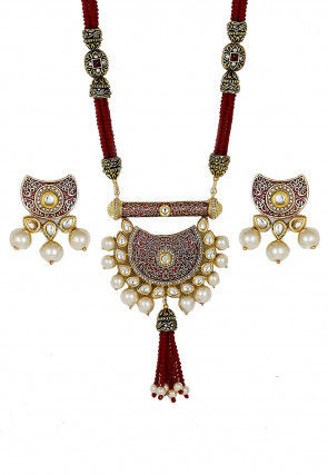 Meenakari Necklace Set