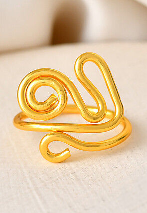 Metallic Adjustable Ring