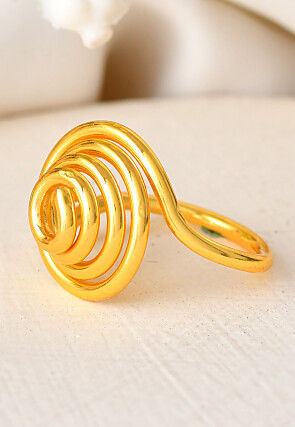 Metallic Adjustable Ring