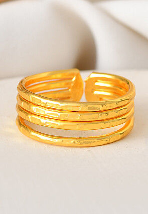 Metallic Adjustable Ring