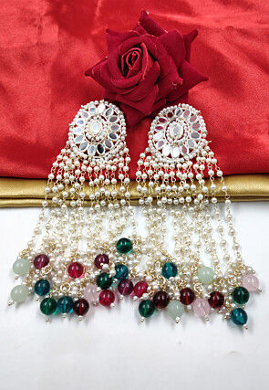 Multicolor earrings online on sale