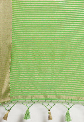 Mysore Silk Saree in Light Green