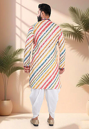 Navratri Special Cotton Kurta Set in Multicolor